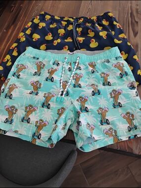 Fun Patterned Swim Shorts